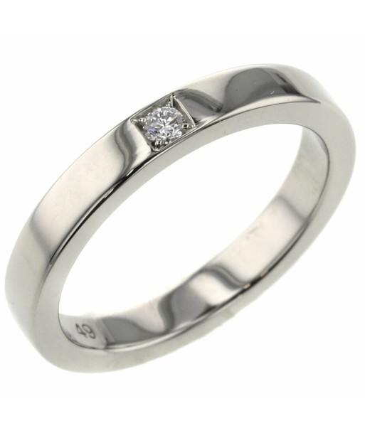 Bvlgari Ring Marie Me 1P Width 3mm 341737 Platinum PT950 Diamond No. 9 Ladies BVLGARI votre restaurant rapide dans 