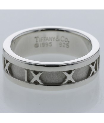 Tiffany Ring / Atlas Width approx. 6mm Silver 925 Top 11.5 Bottom 13 Ladies TIFFANY & Co. Véritable concentré