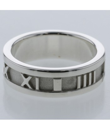 Tiffany Ring / Atlas Width approx. 6mm Silver 925 Top 11.5 Bottom 13 Ladies TIFFANY & Co. Véritable concentré