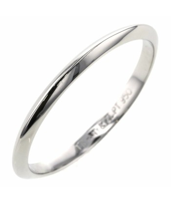 Tiffany Ring / Band Width approx. 2mm Platinum PT950 17.5 Mens TIFFANY & Co. 2 - 3 jours ouvrés.