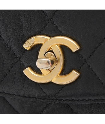 Chanel Matelasse Leather HandbagShoulder Bag Black en ligne des produits 