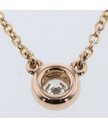 Tiffany Necklace By The Yard Single Approx. 0.1ct K18 Pink Gold Diamond Ladies TIFFANY & Co. 2 - 3 jours ouvrés.