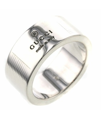 Gucci Ring Width Approx. 8mm Silver 925 Top 7-Bottom 9 Ladies GUCCI en stock