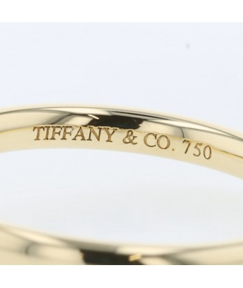 Tiffany Ring / Curved Band Width Approx. 2mm K18 Yellow Gold No. 9.5 Ladies TIFFANY & Co. votre