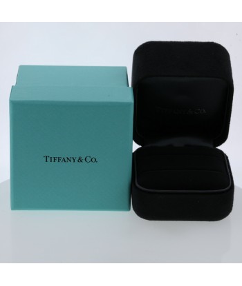 Tiffany Ring / Curved Band 3P Width Approx. 2mm Platinum PT950 No. 10 Ladies TIFFANY & Co. meilleur choix