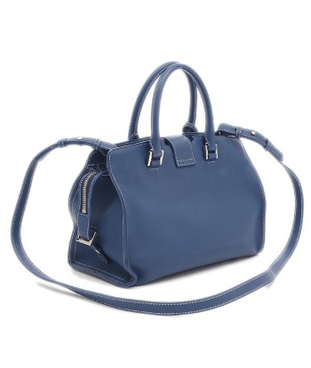 Saint Laurent Leather Shoulder Bag Blue Comment ça marche