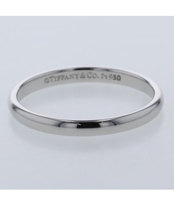 Tiffany Ring / Classic Band Width approx. 2mm Platinum PT950 No. 11 Ladies TIFFANY & Co. rembourrage situé sous