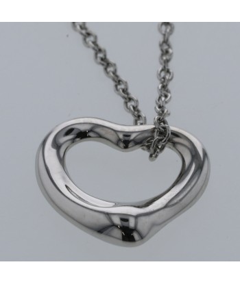 Tiffany Necklace Open Heart Platinum PT950 Ladies TIFFANY & Co. votre