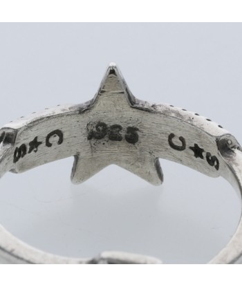 Cody Sanderson Ring / Double Arrow Small Star Silver 925 No. 10 Mens pas cher chine