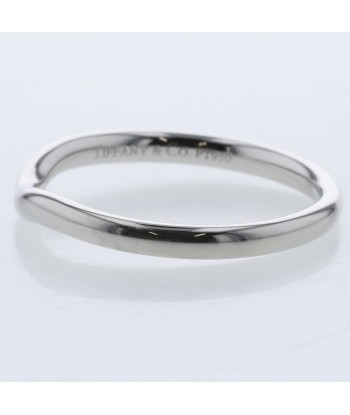 Tiffany Ring Curved Band 1P Width Approximately 2mm Platinum PT950 Diamond No. 16 Mens TIFFANY & Co. meilleur choix