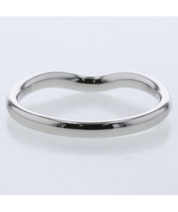 Tiffany Ring Curved Band 1P Width Approximately 2mm Platinum PT950 Diamond No. 16 Mens TIFFANY & Co. meilleur choix