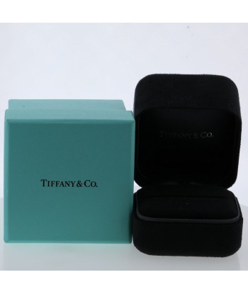 Tiffany Ring Curved Band 1P Width Approximately 2mm Platinum PT950 Diamond No. 16 Mens TIFFANY & Co. meilleur choix