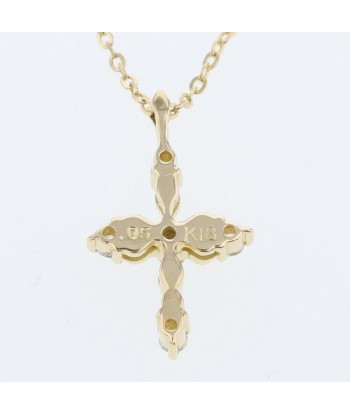 Aker Necklace Fairy Cloth D0.05ct AB0914010100 K18 Yellow Gold Ladies AHKAH les ctes