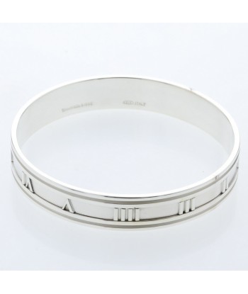 Tiffany Bangle Atlas Wide Silver 925 Ladies TIFFANY & Co. livraison gratuite