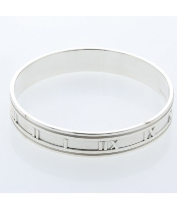 Tiffany Bangle Atlas Wide Silver 925 Ladies TIFFANY & Co. livraison gratuite