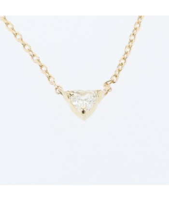 Aker Necklace Heart Diamond K18 Yellow Gold Ladies AHKAH français