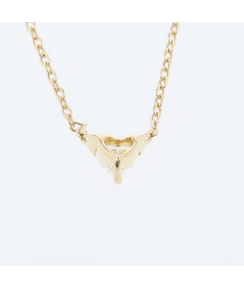 Aker Necklace Heart Diamond K18 Yellow Gold Ladies AHKAH français