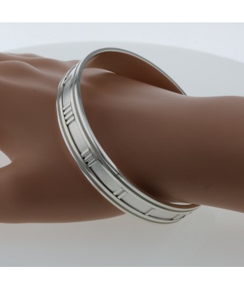 Tiffany Bangle Atlas Wide Silver 925 Ladies TIFFANY & Co. livraison gratuite