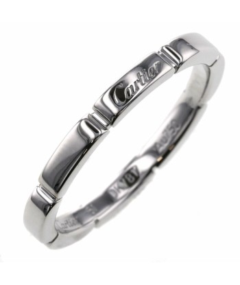 Cartier Ring / Mayon Panther Wedding Width Approx. 2.5mm B4083500 K18 White Gold No. 21 Men's CARTIER paiement sécurisé