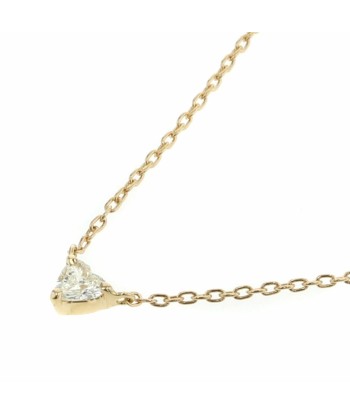 Aker Necklace Heart Diamond K18 Yellow Gold Ladies AHKAH français