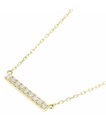 Aker Necklace Tina Short D0.05ct VC0962010100 K18 Yellow Gold Diamond Ladies AHKAH acheter