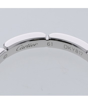 Cartier Ring / Mayon Panther Wedding Width Approx. 2.5mm B4083500 K18 White Gold No. 21 Men's CARTIER paiement sécurisé