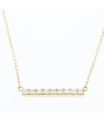 Aker Necklace Tina Short D0.05ct VC0962010100 K18 Yellow Gold Diamond Ladies AHKAH acheter