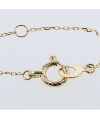 Aker Necklace BB Line Approx. 0.11ct AB1762010100 K18 Yellow Gold Ladies AHKAH pas cher