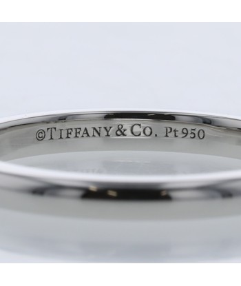 Tiffany Ring Classic Band 3P Width Approximately 2mm Platinum PT950 Diamond No. 7.5 Ladies TIFFANY & Co. Toutes les collections ici