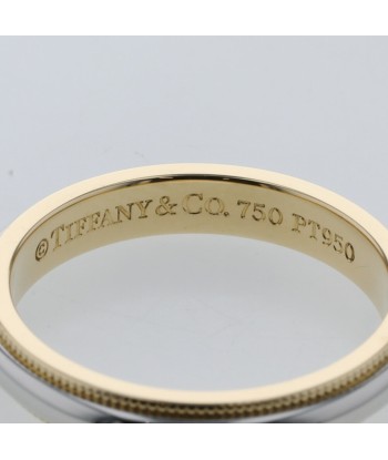 Tiffany Rings / Milgrain Width 3.5mm Platinum PT950 K18 Yellow Gold No. 12 Ladies TIFFANY & Co. Vous souhaitez 