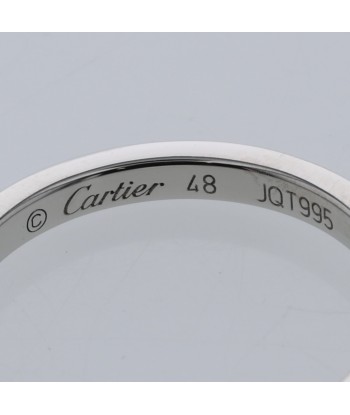 Cartier Ring Ballerina Curve Wedding 3P Width Approx. 2mm B4092948 Platinum PT950 Diamond No. 8 Ladies CARTIER soldes