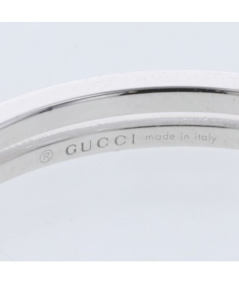 Gucci Ring Infinity Width Approximately 2mm 373512 J8502 9000 K18 White Gold No. 13 Ladies GUCCI prix