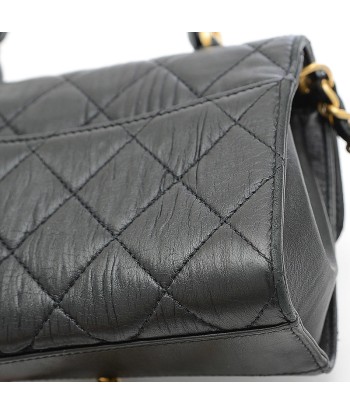 Chanel Matelasse Leather HandbagShoulder Bag Black en ligne des produits 