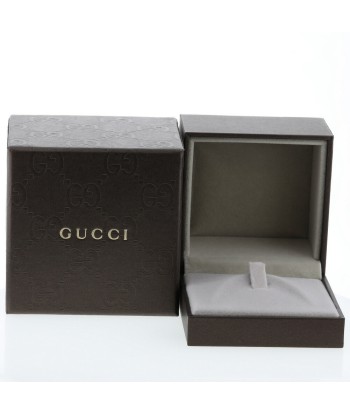 Gucci Ring Infinity Width Approximately 2mm 373512 J8502 9000 K18 White Gold No. 13 Ladies GUCCI prix