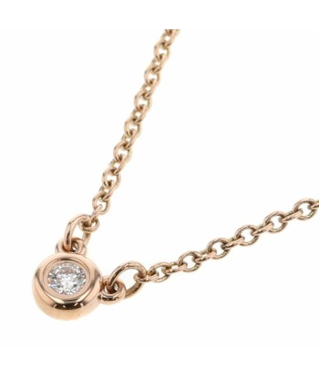 Tiffany Necklace By The Yard Single 1P Approx. 0.05ct K18 Pink Gold Diamond Ladies TIFFANY & Co. Venez acheter