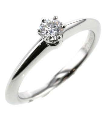 Tiffany Ring Classic Solitaire D0.21ct Platinum PT950 Diamond No. 9 Ladies TIFFANY & Co. pas cher chine