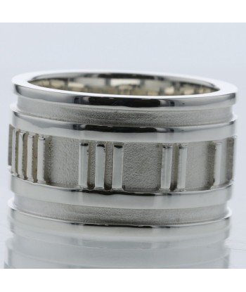 Tiffany Ring / Atlas Wide Width approx. 12mm Top 8 Bottom 10 Silver 925 Ladies TIFFANY & Co. Découvrez la collection