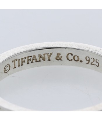 Tiffany Ring Notes Narrow New York Silver 925 No. 13 Ladies TIFFANY & Co. la livraison gratuite