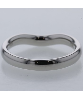 Tiffany Ring / Curved Band Width Approx. 3mm Platinum PT950 No. 14 Mens TIFFANY & Co. france