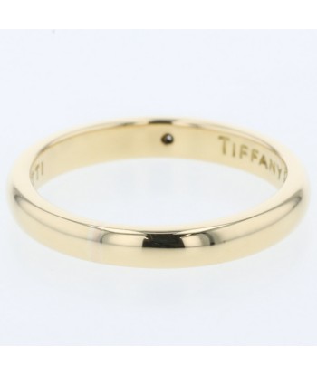 Tiffany Ring Stacking Band 1P Width Approx. 2.5mm K18 Yellow Gold Diamond No. 8 Ladies TIFFANY & Co. prix