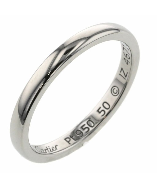 Cartier Ring Ballerina Wedding Width Approximately 2mm B4071900 Platinum PT950 No. 10 Ladies CARTIER france