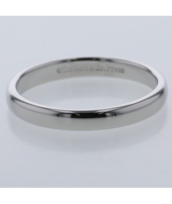 Tiffany Ring / Classic Band Width approx. 3mm Platinum PT950 No. 19 Mens TIFFANY & Co. hantent personnes