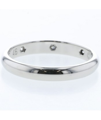 Cartier Ring 1895 Wedding 3P Width approx. 2.6mm Platinum PT950 Diamond No. 6 Ladies CARTIER shop