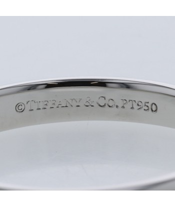 Tiffany Ring / Classic Band Width approx. 3mm Platinum PT950 No. 19 Mens TIFFANY & Co. hantent personnes