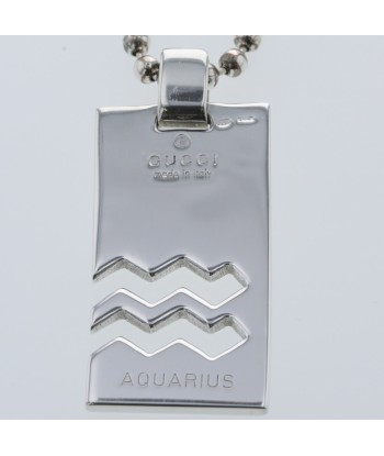 Gucci Necklace Horoscope Mizukameza Aquarius Silver 925 Ladies GUCCI en ligne des produits 