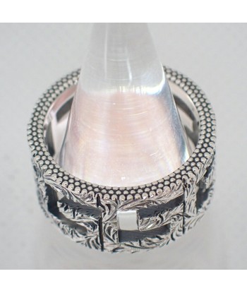 GUCCI / Gucci Ag925 Square G Ring No. 16 en stock