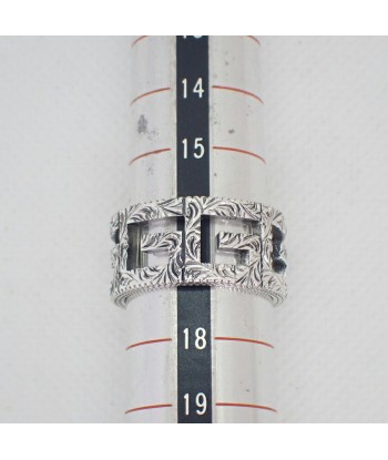 GUCCI / Gucci Ag925 Square G Ring No. 16 en stock