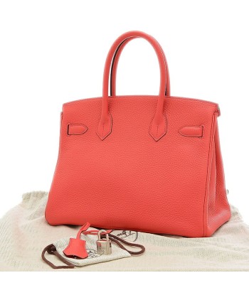 Hermes Birkin 30 Taurillon Clemence Leather Handbag Bougainvillier du meilleur 