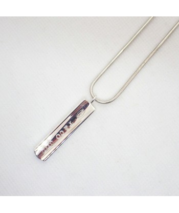 TIFFANY / Tiffany SV925 1837 Bar Pendant Necklace 2024