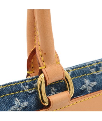 Louis Vuitton Monogram Denim HandbagTote Bag Blue 50-70% off 